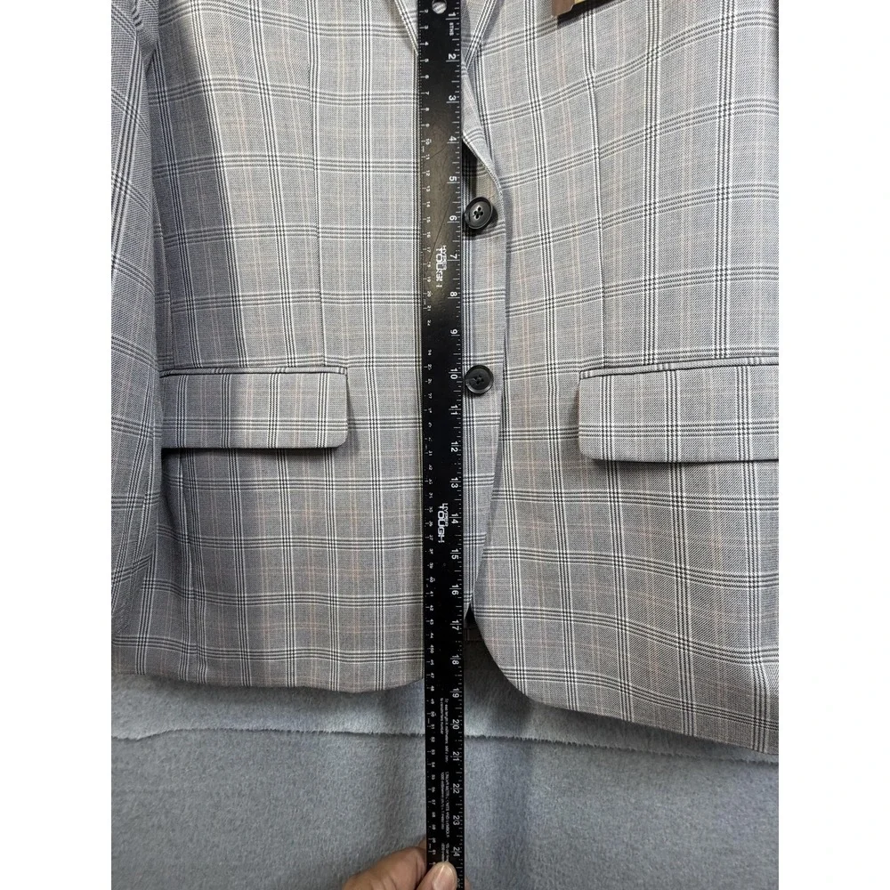1926 Originals Blazer Mens 42R Gray Plaid Tweed Sport Coat Straight Fit‎